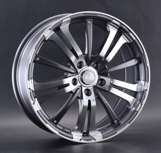 Диски LS wheels LS 955 6.5 х 15 4*100 Et: 40 Dia: 60.1 серый с полировкой