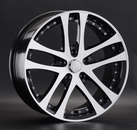 Диски LS wheels LS 919 7.5 х 17 5*114,3 Et: 35 Dia: 73.1 черный полностью полированный