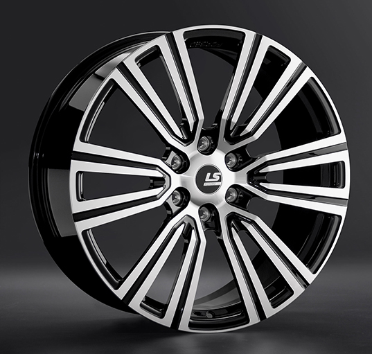Диски LS Forged FG15 8 х 19 6*139,7 Et: 25 Dia: 106.1 черный полностью полированный