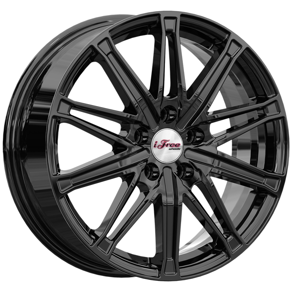 Диски iFree Виар 6.5 х 17 5*114,3 Et: 35 Dia: 67.1 черный матовый