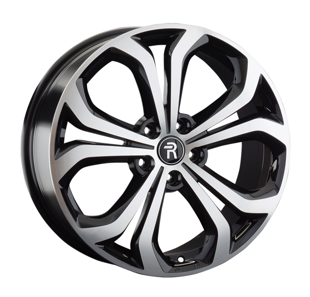 Диски Replay MZ120 7.5 х 19 5*114,3 Et: 45 Dia: 67.1 черный полностью полированный