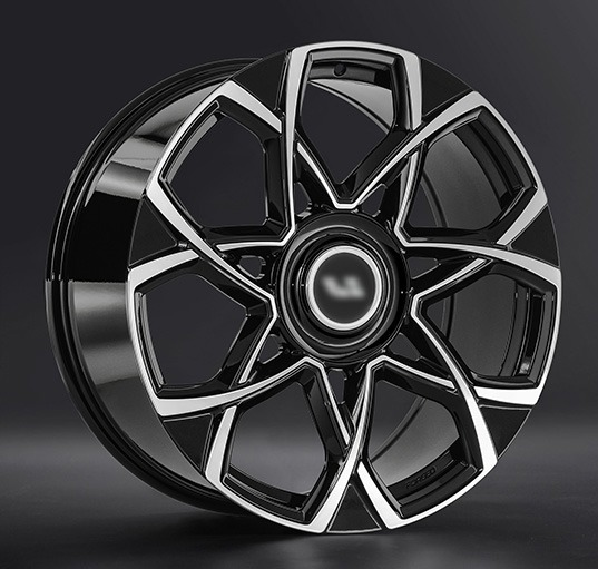 Диски LS Forged FG59 9 х 21 5*120 Et: 45.5 Dia: 62.6 черный полностью полированный