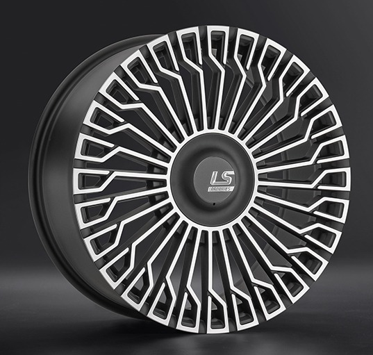 Диски LS wheels FlowForming RC99 8.5 х 20 6*120 Et: 45 Dia: 67.1 черный с проточкой матовый