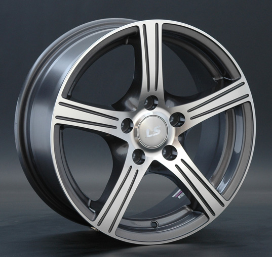 Диски LS wheels NG238 7 х 16 4*100 Et: 40 Dia: 73.1 серый с полировкой