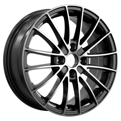 Диски RST R034 5.5 х 14 4*98 Et: 35 Dia: 58.6 черный с проточкой глянцевый
