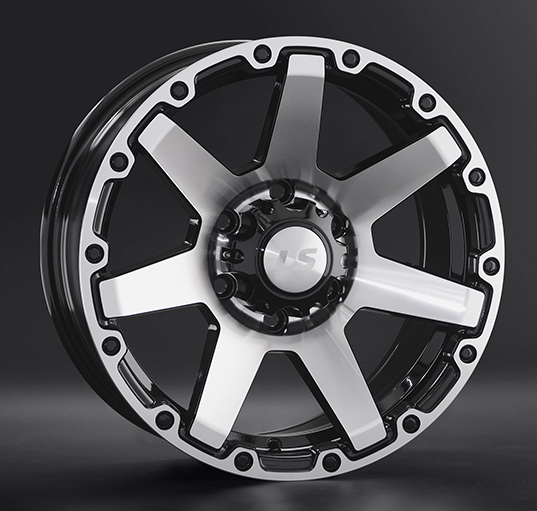 Диски LS wheels LS 874 8 х 17 6*139,7 Et: 20 Dia: 106.1 черный полностью полированный