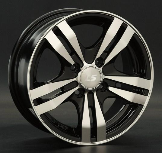 Диски LS wheels LS142 6.5 х 15 5*100 Et: 38 Dia: 73.1 черный полностью полированный