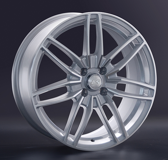 Диски LS wheels 1241 7.5 х 17 4*100 Et: 40 Dia: 60.1 классический серебристый цвет