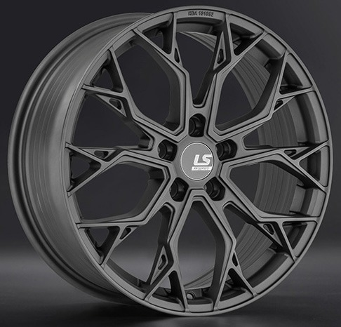 Диски LS wheels FlowForming RC108 7.5 х 18 5*112 Et: 40 Dia: 66.6 серый матовый