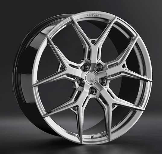 Диски LS Forged FG14 10.5 х 21 5*114,3 Et: 48 Dia: 67.1 черный полностью полированный