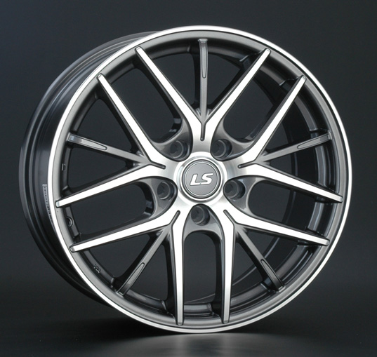 Диски LS wheels LS315 6.5 х 16 5*108 Et: 50 Dia: 63.4 серый с полировкой