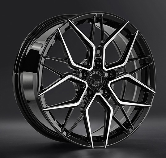 Диски LS Forged FG63 8 х 18 5*114,3 Et: 45 Dia: 67.1 черный полностью полированный