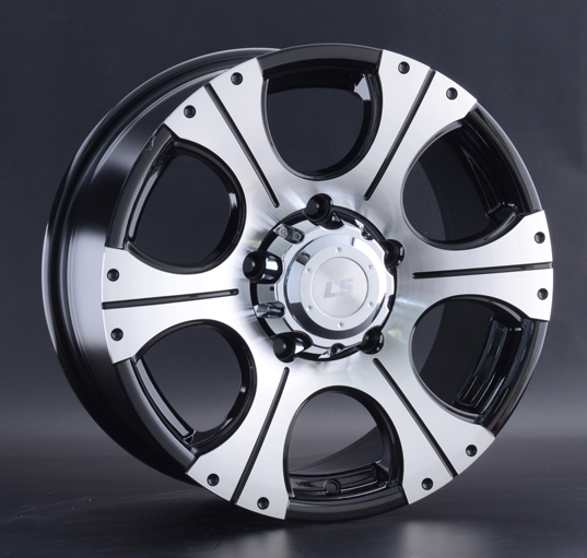 Диски LS wheels 867 8 х 17 5*150 Et: 55 Dia: 110.1 черный полностью полированный