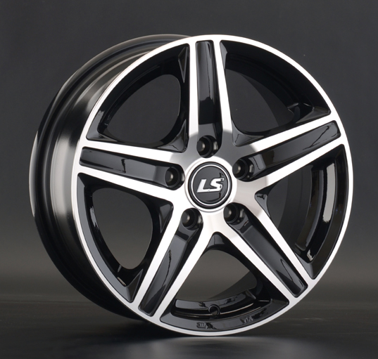 Диски LS wheels LS321 6.5 х 15 4*108 Et: 27 Dia: 65.1 черный полностью полированный