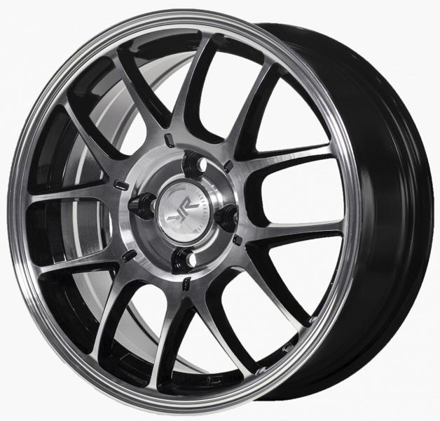 Диски RR CSSD2795 7 х 16 4*100 Et: 42 Dia: 60.1 черный с проточкой глянцевый