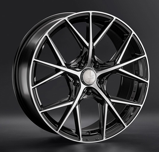 Диски LS wheels LS1365 7 х 16 4*114,3 Et: 40 Dia: 67.1 черный полностью полированный
