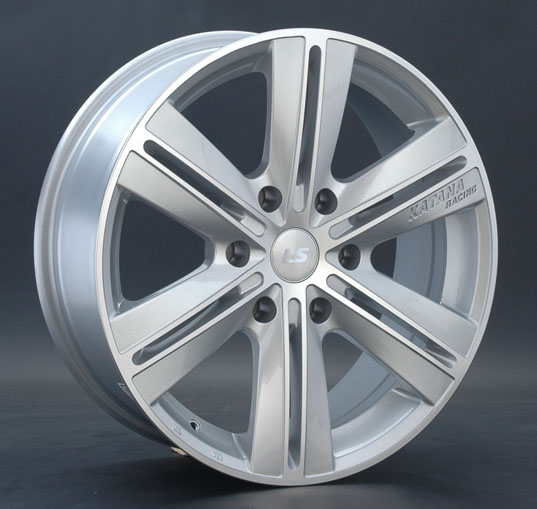 Диски LS wheels LS211 8 х 18 6*139,7 Et: 20 Dia: 106.1 классический серебристый цвет