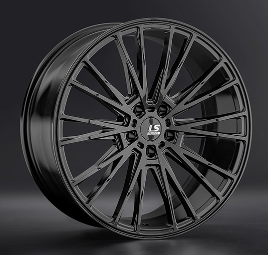 Диски LS wheels FlowForming RC60 9 х 21 5*120 Et: 40 Dia: 72.6 черный матовый