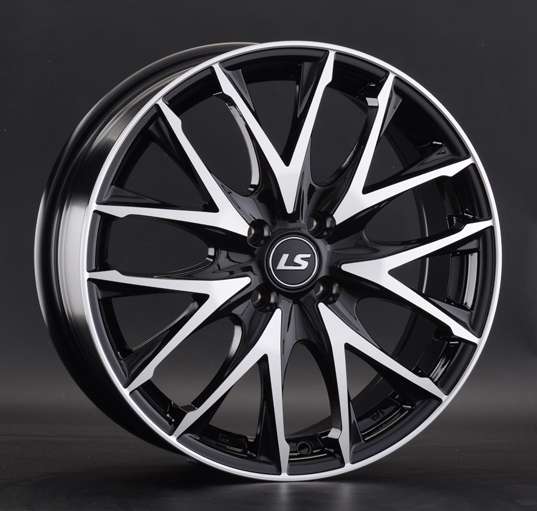 Диски LS wheels LS 916 6.5 х 17 4*100 Et: 41 Dia: 60.1 черный полностью полированный