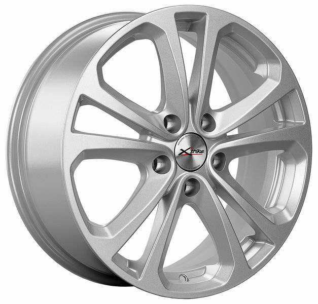Диски X'trike X-113 7 х 17 5*114,3 Et: 45 Dia: 67.1 серый с полировкой