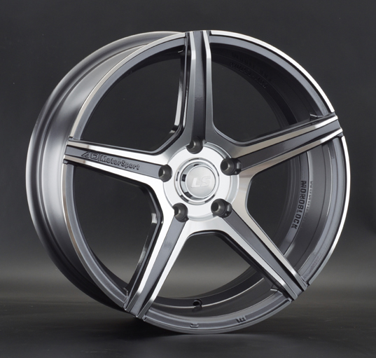 Диски LS wheels LS 892 8 х 17 5*114,3 Et: 35 Dia: 73.1 серый с полировкой