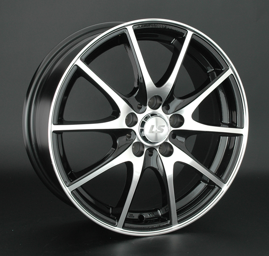 Диски LS wheels LS 536 6 х 15 5*100 Et: 38 Dia: 73.1 черный полностью полированный
