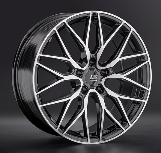 Диски LS wheels FlowForming RC70 8.5 х 18 5*120 Et: 43 Dia: 72.6 черный полностью полированный
