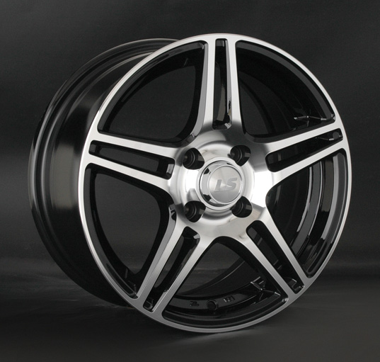 Диски LS wheels LS 770 6.5 х 15 5*100 Et: 38 Dia: 57.1 черный полностью полированный