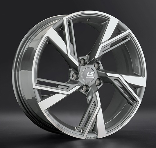 Диски LS Forged FG23 8 х 19 5*114,3 Et: 45 Dia: 67.1 серый с полировкой