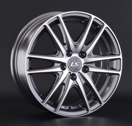 Диски LS wheels LS 362 6 х 16 4*100 Et: 41 Dia: 60.1 серый с полировкой