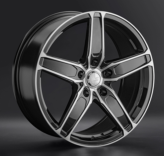 Диски LS wheels LS1337 6.5 х 16 5*112 Et: 38 Dia: 66.6 черный полностью полированный