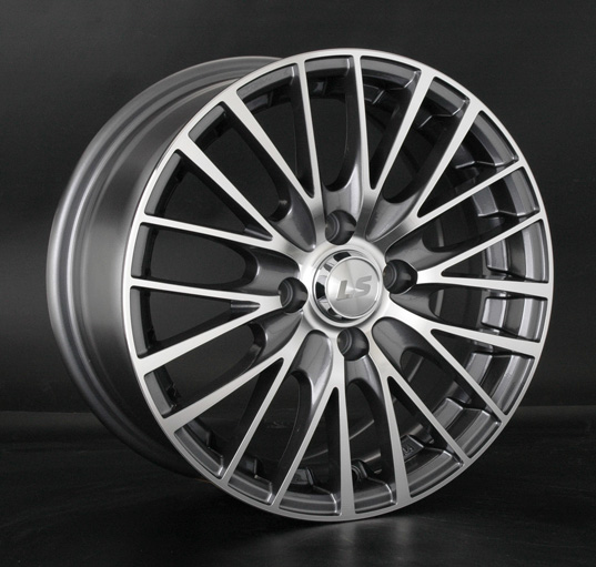 Диски LS wheels LS 768 7.5 х 17 5*114,3 Et: 45 Dia: 67.1 серый с полировкой