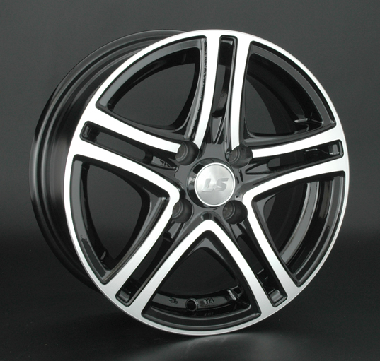 Диски LS wheels LS570 6.5 х 15 5*114,3 Et: 40 Dia: 73.1 черный полностью полированный