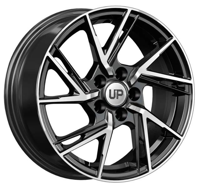 Диски Wheels UP Up115 6.5 х 15 4*98 Et: 35 Dia: 58.6 черный с проточкой глянцевый