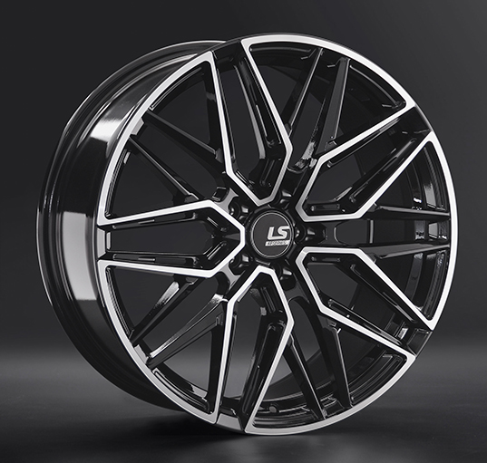Диски LS wheels FlowForming RC59 8.5 х 20 5*112 Et: 20 Dia: 66.6 черный полностью полированный