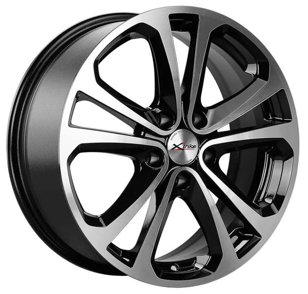 Диски X'trike X-113 7 х 17 5*108 Et: 33 Dia: 60.1 черный с проточкой глянцевый