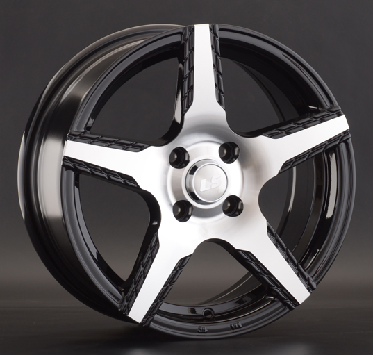 Диски LS wheels LS 888 7 х 16 4*100 Et: 38 Dia: 73.1 черный полностью полированный