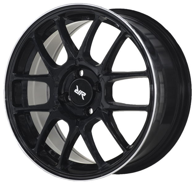 Диски RR CSSD2795 6 х 14 4*100 Et: 38 Dia: 60.1 черный с полированным ободом