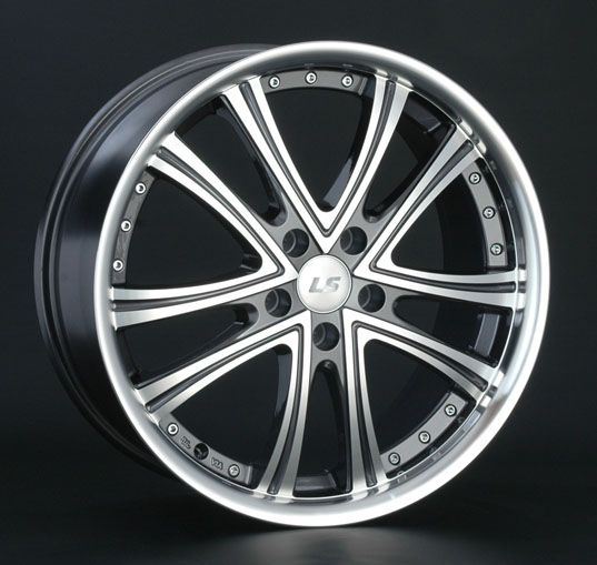 Диски LS wheels LS289 7 х 18 5*114,3 Et: 50 Dia: 73.1 серый с полировкой