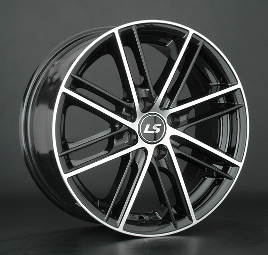 Диски LS wheels LS478 6.5 х 15 4*98 Et: 32 Dia: 58.6 черный полностью полированный
