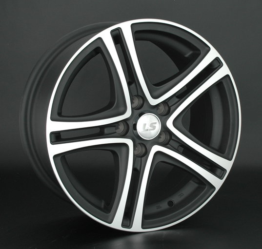 Диски LS wheels LS570 6.5 х 15 5*100 Et: 38 Dia: 73.1 черный с проточкой матовый