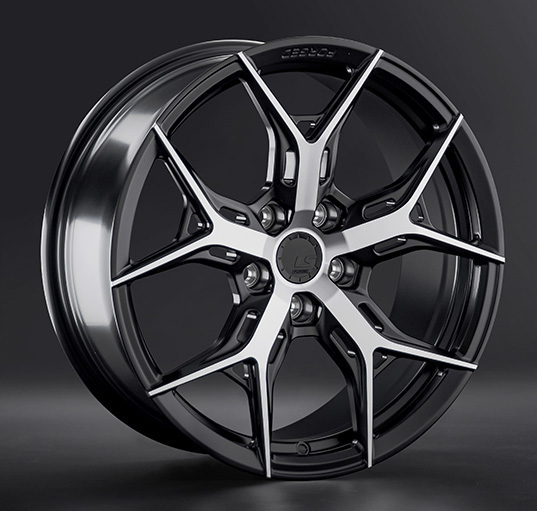 Диски LS Forged FG14 8 х 18 5*114,3 Et: 30 Dia: 67.1 черный с проточкой матовый
