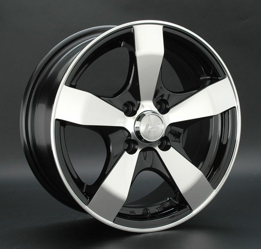 Диски LS wheels LS205 7 х 16 4*100 Et: 40 Dia: 73.1 черный полностью полированный
