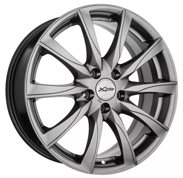 Диски X'trike X-120М 7 х 17 5*114,3 Et: 40 Dia: 64.1 серый