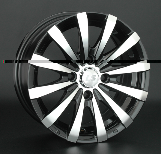 Диски LS wheels LS534 7.5 х 17 5*114,3 Et: 40 Dia: 73.1 черный полностью полированный