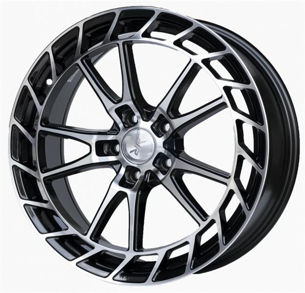 Диски RR CSSYA5641 8.5 х 20 5*108 Et: 45 Dia: 63.4 черный с проточкой глянцевый