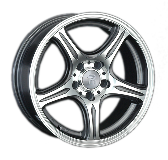 Диски LS wheels LS319 7.5 х 17 5*114,3 Et: 43 Dia: 73.1 серый с полировкой