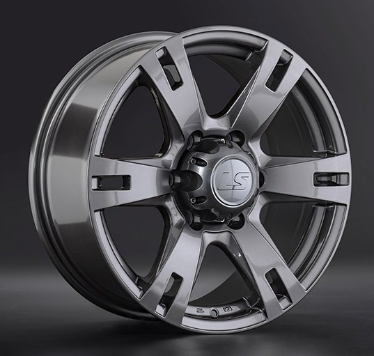 Диски LS wheels LS182 8 х 17 6*139,7 Et: 25 Dia: 100.1 серый матовый