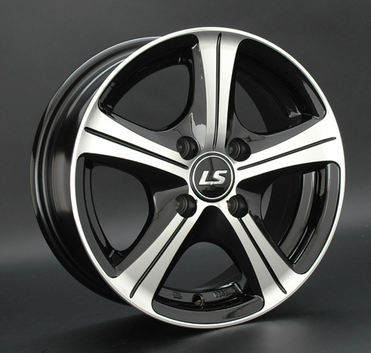 Диски LS wheels LS202 7 х 16 4*100 Et: 40 Dia: 73.1 черный полностью полированный
