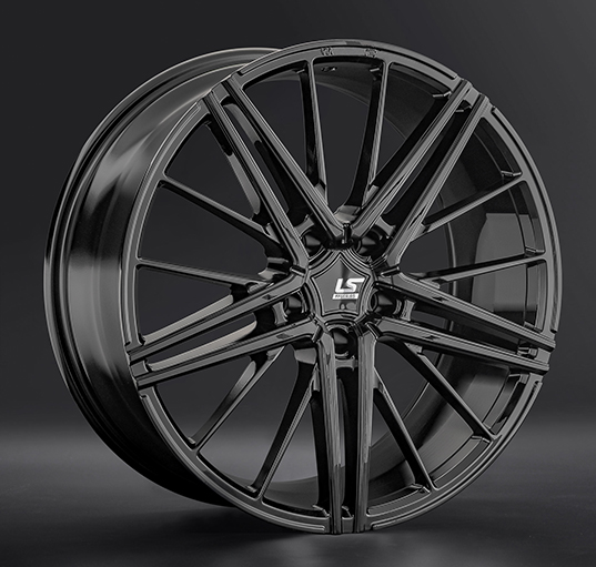 Диски LS wheels FlowForming RC76 9 х 20 5*114,3 Et: 40 Dia: 67.1 черный матовый